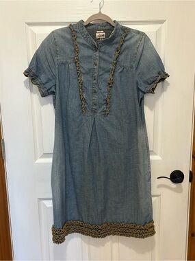 Heritage Hilfiger Cotton Denim Western Dress